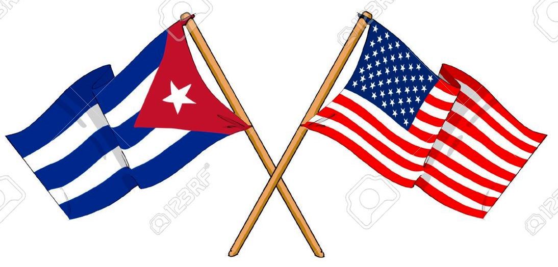 12166748-cartoon-like-drawings-of-flags-showing-friendship-between-Cuba-and-USA-Stock-Photo