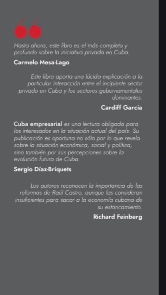 New Publication: CUBA EMPRESARIAL: EMPRENDEDORES ANTE UNA CAMBIANTE POLÍTICA PÚBLICA